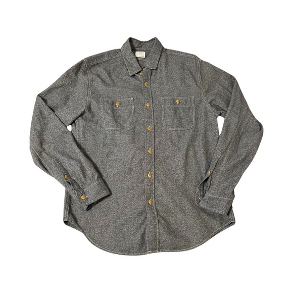 J. Crew Other - J Crew Men’s Gray Authentic Workwear Button Down Shirt.